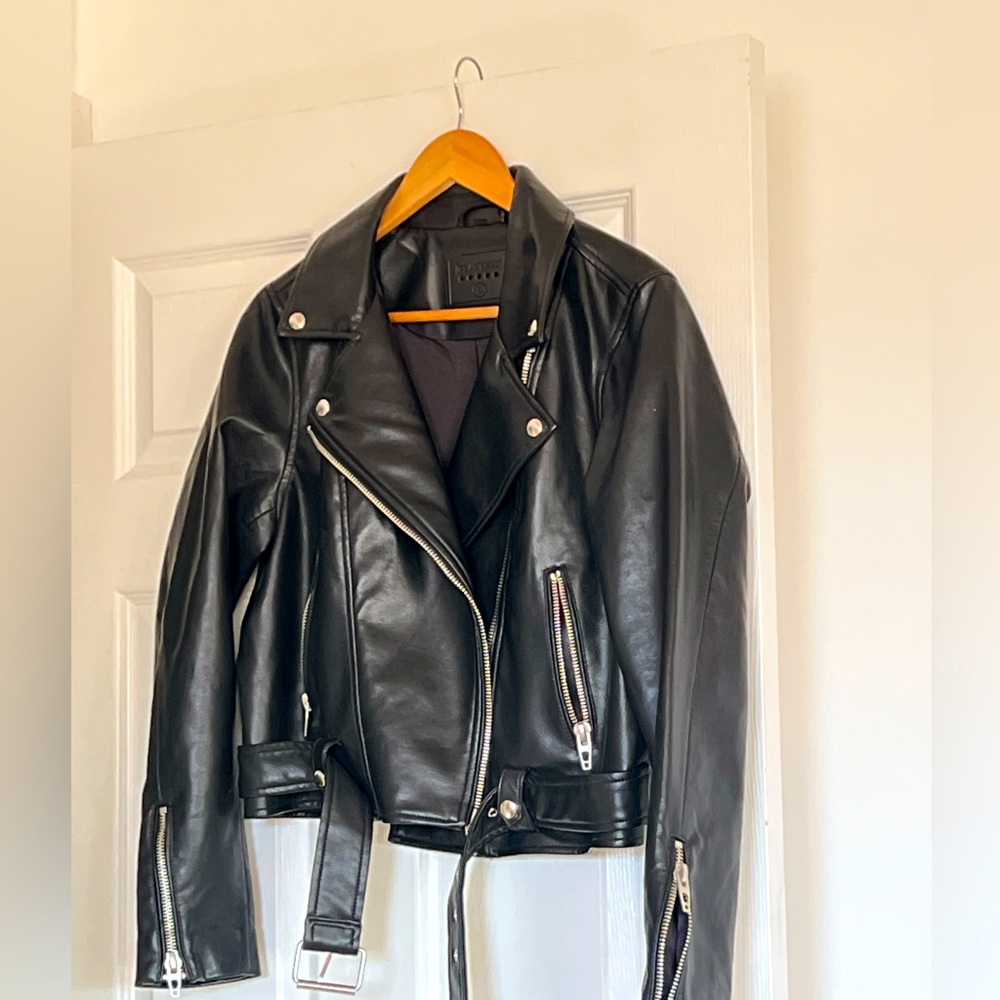For keeps motto biker jacket